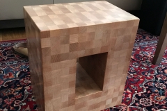 Maple End Grain Foot Stool